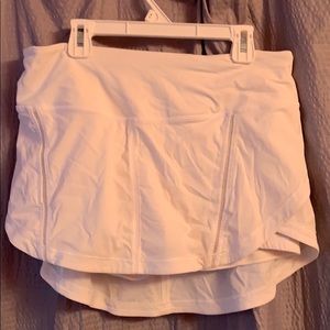 White Lululemon Skirt